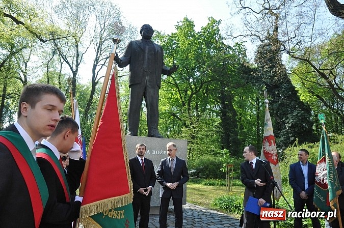 Zdjęcie w galerii na portalu naszraciborz.pl: Wspomnieli walkę Arki Bożka o polski Racibórz wiadomości z regionu