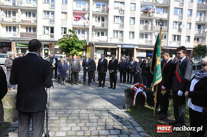 Zdjęcie w galerii na portalu naszraciborz.pl: Wspomnieli walkę Arki Bożka o polski Racibórz wiadomości z regionu