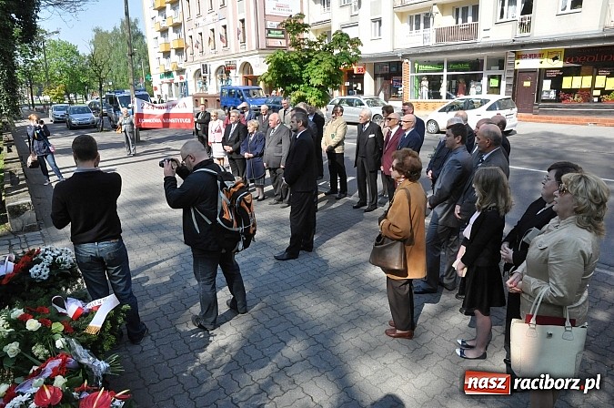 Zdjęcie w galerii na portalu naszraciborz.pl: Wspomnieli walkę Arki Bożka o polski Racibórz wiadomości z regionu