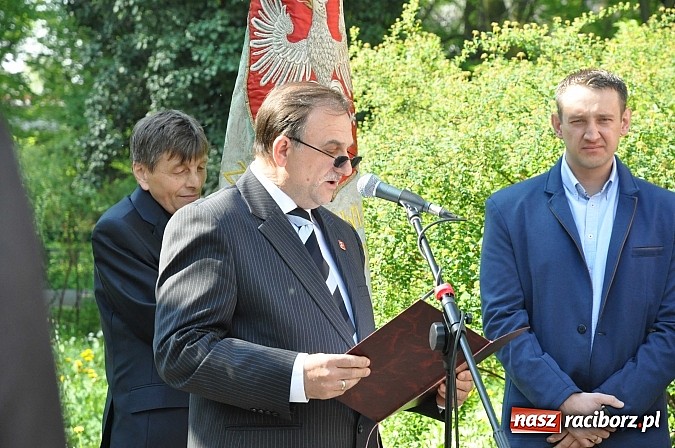 Zdjęcie w galerii na portalu naszraciborz.pl: Wspomnieli walkę Arki Bożka o polski Racibórz wiadomości z regionu