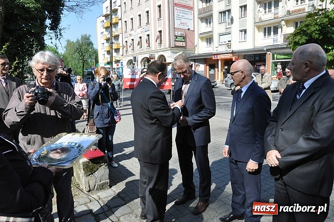 Zdjęcie w galerii na portalu naszraciborz.pl: Wspomnieli walkę Arki Bożka o polski Racibórz wiadomości z regionu