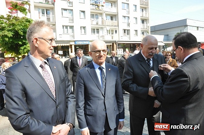 Zdjęcie w galerii na portalu naszraciborz.pl: Wspomnieli walkę Arki Bożka o polski Racibórz wiadomości z regionu