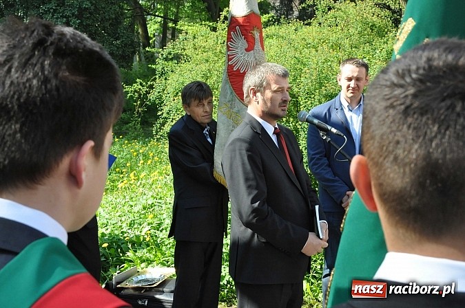 Zdjęcie w galerii na portalu naszraciborz.pl: Wspomnieli walkę Arki Bożka o polski Racibórz wiadomości z regionu