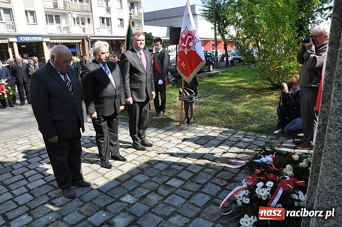 Zdjęcie w galerii na portalu naszraciborz.pl: Wspomnieli walkę Arki Bożka o polski Racibórz wiadomości z regionu