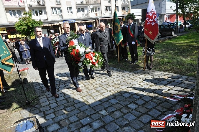 Zdjęcie w galerii na portalu naszraciborz.pl: Wspomnieli walkę Arki Bożka o polski Racibórz wiadomości z regionu
