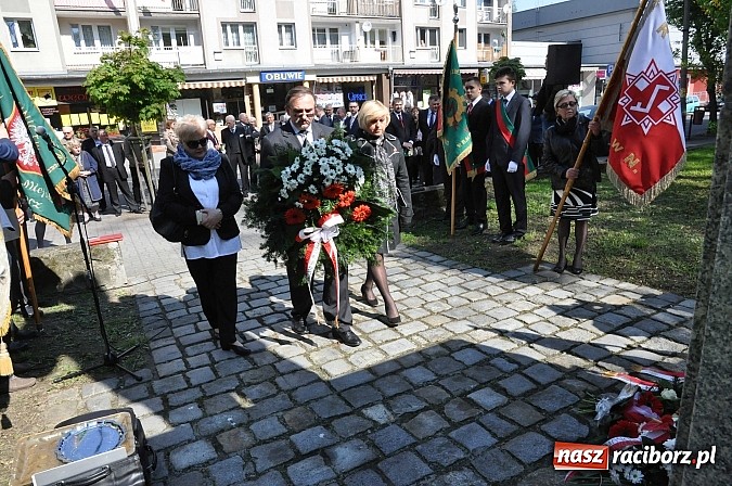Zdjęcie w galerii na portalu naszraciborz.pl: Wspomnieli walkę Arki Bożka o polski Racibórz wiadomości z regionu