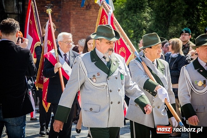 Zdjęcie w galerii na portalu naszraciborz.pl: Obchody Narodowego Święta Konstytucji 3 Maja wiadomości z regionu