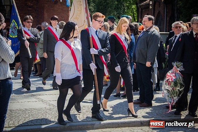 Zdjęcie w galerii na portalu naszraciborz.pl: Obchody Narodowego Święta Konstytucji 3 Maja wiadomości z regionu