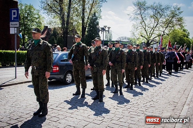 Zdjęcie w galerii na portalu naszraciborz.pl: Obchody Narodowego Święta Konstytucji 3 Maja wiadomości z regionu