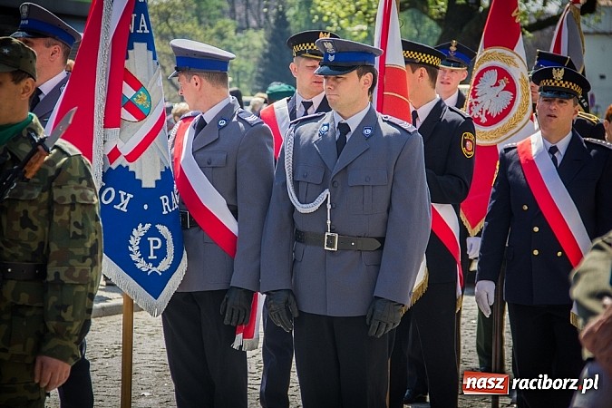 Zdjęcie w galerii na portalu naszraciborz.pl: Obchody Narodowego Święta Konstytucji 3 Maja wiadomości z regionu