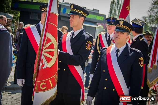 Zdjęcie w galerii na portalu naszraciborz.pl: Obchody Narodowego Święta Konstytucji 3 Maja wiadomości z regionu