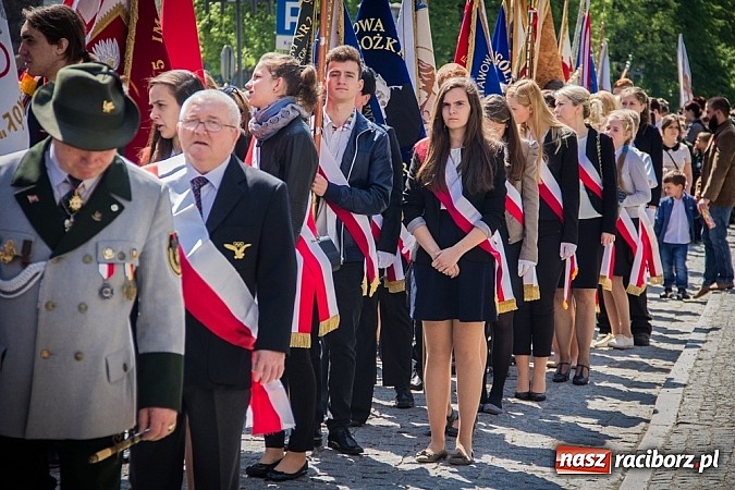 Zdjęcie w galerii na portalu naszraciborz.pl: Obchody Narodowego Święta Konstytucji 3 Maja wiadomości z regionu