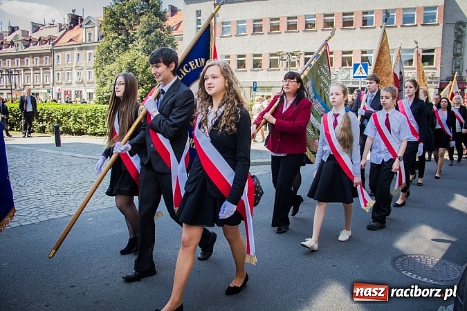 Zdjęcie w galerii na portalu naszraciborz.pl: Obchody Narodowego Święta Konstytucji 3 Maja wiadomości z regionu