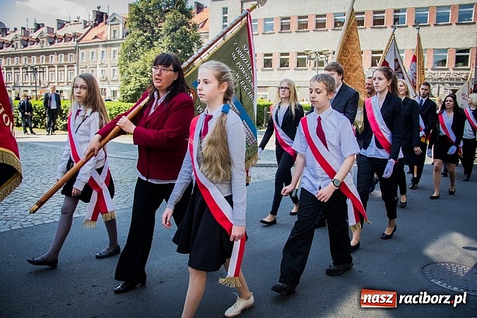 Zdjęcie w galerii na portalu naszraciborz.pl: Obchody Narodowego Święta Konstytucji 3 Maja wiadomości z regionu