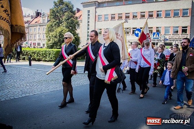 Zdjęcie w galerii na portalu naszraciborz.pl: Obchody Narodowego Święta Konstytucji 3 Maja wiadomości z regionu