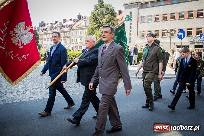 Zdjęcie w galerii na portalu naszraciborz.pl: Obchody Narodowego Święta Konstytucji 3 Maja wiadomości z regionu