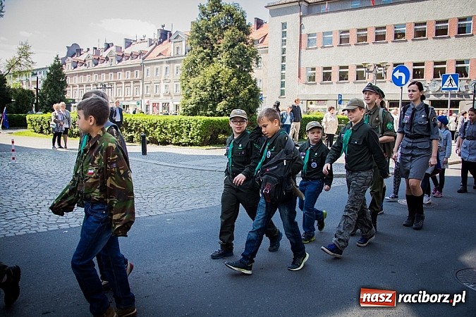 Zdjęcie w galerii na portalu naszraciborz.pl: Obchody Narodowego Święta Konstytucji 3 Maja wiadomości z regionu