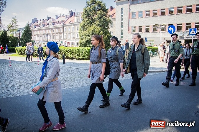 Zdjęcie w galerii na portalu naszraciborz.pl: Obchody Narodowego Święta Konstytucji 3 Maja wiadomości z regionu