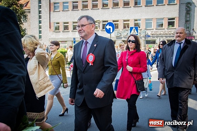 Zdjęcie w galerii na portalu naszraciborz.pl: Obchody Narodowego Święta Konstytucji 3 Maja wiadomości z regionu