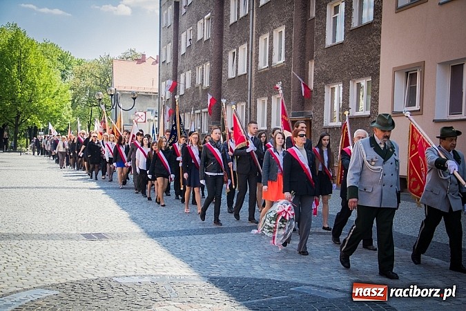 Zdjęcie w galerii na portalu naszraciborz.pl: Obchody Narodowego Święta Konstytucji 3 Maja wiadomości z regionu