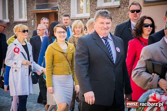 Zdjęcie w galerii na portalu naszraciborz.pl: Obchody Narodowego Święta Konstytucji 3 Maja wiadomości z regionu