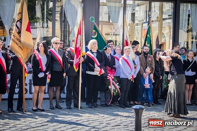 Zdjęcie w galerii na portalu naszraciborz.pl: Obchody Narodowego Święta Konstytucji 3 Maja wiadomości z regionu