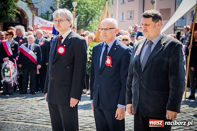 Zdjęcie w galerii na portalu naszraciborz.pl: Obchody Narodowego Święta Konstytucji 3 Maja wiadomości z regionu