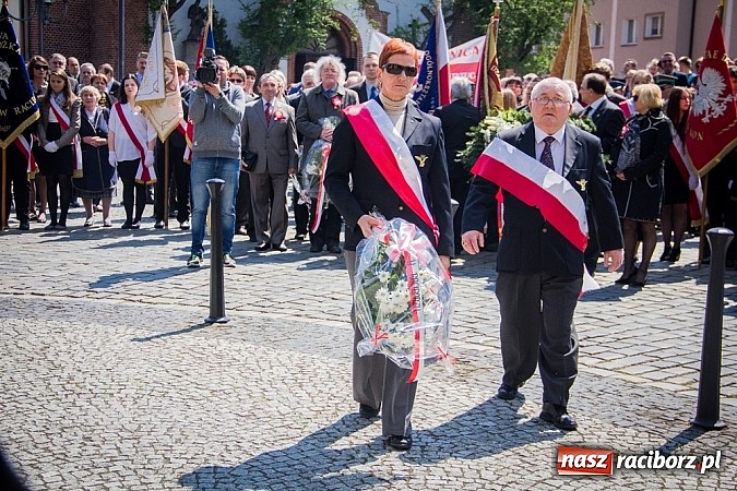 Zdjęcie w galerii na portalu naszraciborz.pl: Obchody Narodowego Święta Konstytucji 3 Maja wiadomości z regionu