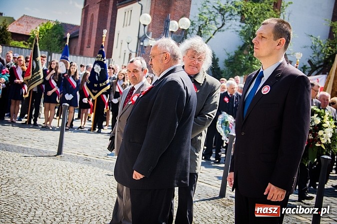 Zdjęcie w galerii na portalu naszraciborz.pl: Obchody Narodowego Święta Konstytucji 3 Maja wiadomości z regionu