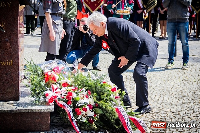Zdjęcie w galerii na portalu naszraciborz.pl: Obchody Narodowego Święta Konstytucji 3 Maja wiadomości z regionu