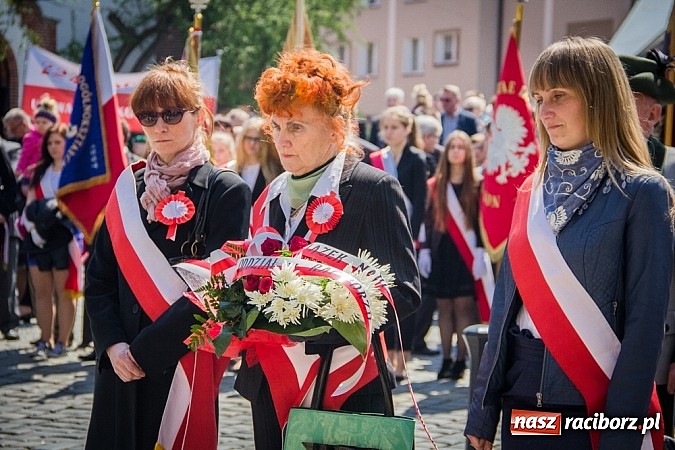 Zdjęcie w galerii na portalu naszraciborz.pl: Obchody Narodowego Święta Konstytucji 3 Maja wiadomości z regionu