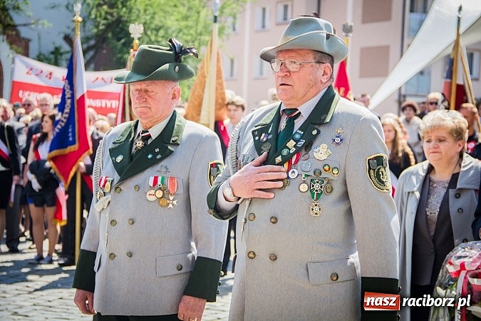 Zdjęcie w galerii na portalu naszraciborz.pl: Obchody Narodowego Święta Konstytucji 3 Maja wiadomości z regionu