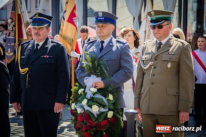 Zdjęcie w galerii na portalu naszraciborz.pl: Obchody Narodowego Święta Konstytucji 3 Maja wiadomości z regionu