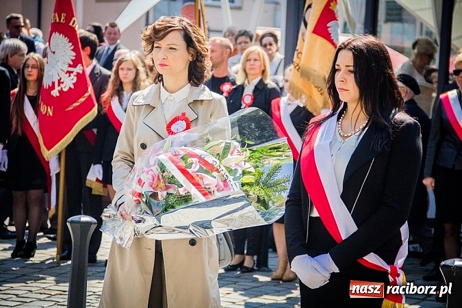 Zdjęcie w galerii na portalu naszraciborz.pl: Obchody Narodowego Święta Konstytucji 3 Maja wiadomości z regionu