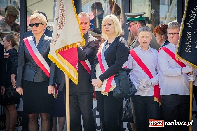Zdjęcie w galerii na portalu naszraciborz.pl: Obchody Narodowego Święta Konstytucji 3 Maja wiadomości z regionu