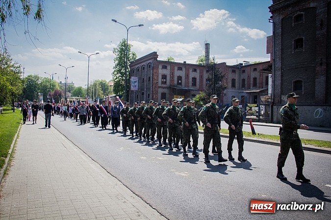 Zdjęcie w galerii na portalu naszraciborz.pl: Obchody Narodowego Święta Konstytucji 3 Maja wiadomości z regionu