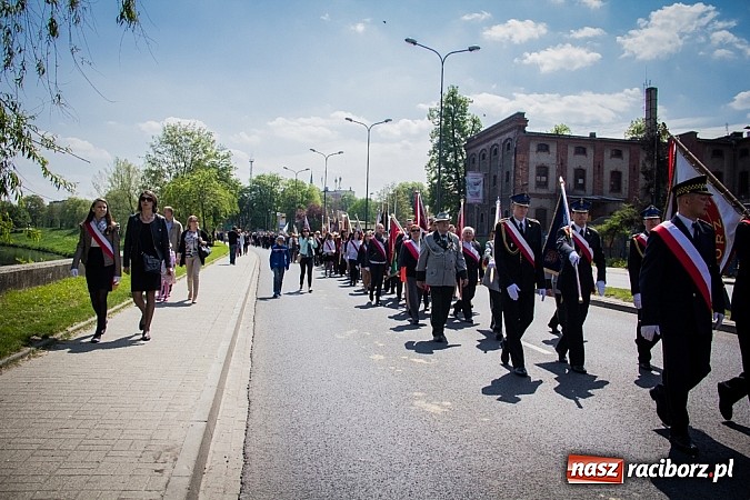 Zdjęcie w galerii na portalu naszraciborz.pl: Obchody Narodowego Święta Konstytucji 3 Maja wiadomości z regionu