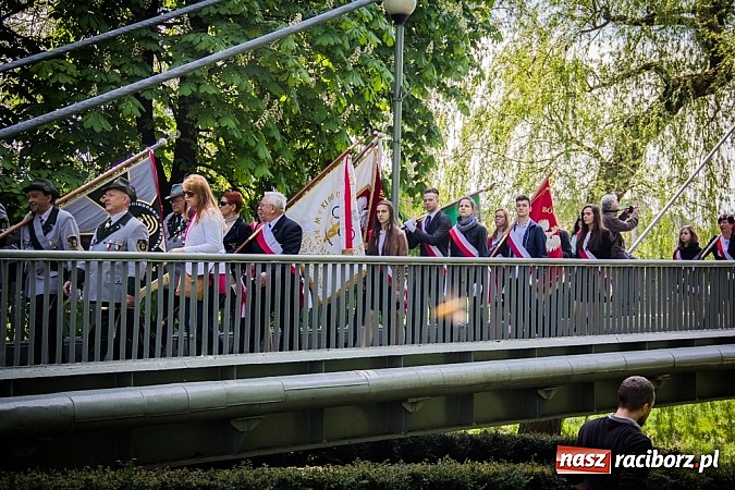 Zdjęcie w galerii na portalu naszraciborz.pl: Obchody Narodowego Święta Konstytucji 3 Maja wiadomości z regionu