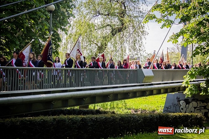 Zdjęcie w galerii na portalu naszraciborz.pl: Obchody Narodowego Święta Konstytucji 3 Maja wiadomości z regionu