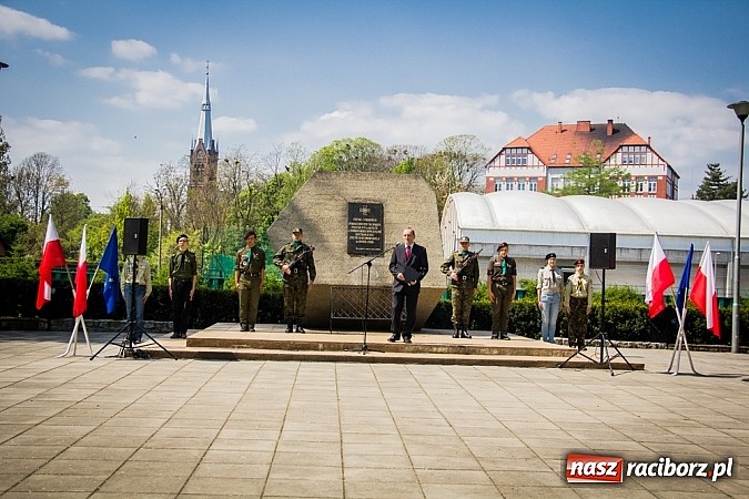 Zdjęcie w galerii na portalu naszraciborz.pl: Obchody Narodowego Święta Konstytucji 3 Maja wiadomości z regionu