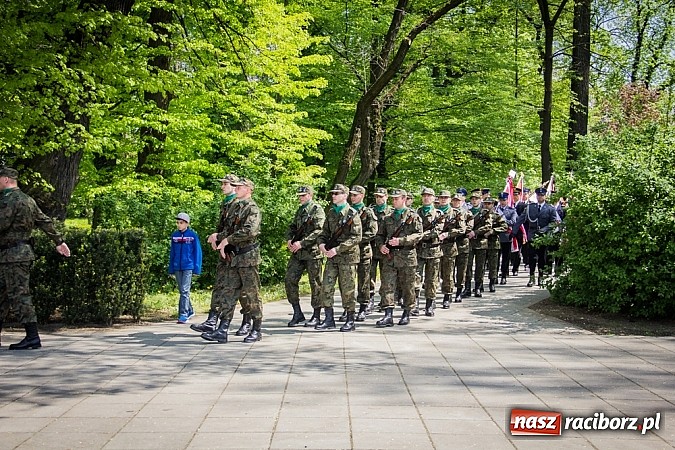 Zdjęcie w galerii na portalu naszraciborz.pl: Obchody Narodowego Święta Konstytucji 3 Maja wiadomości z regionu