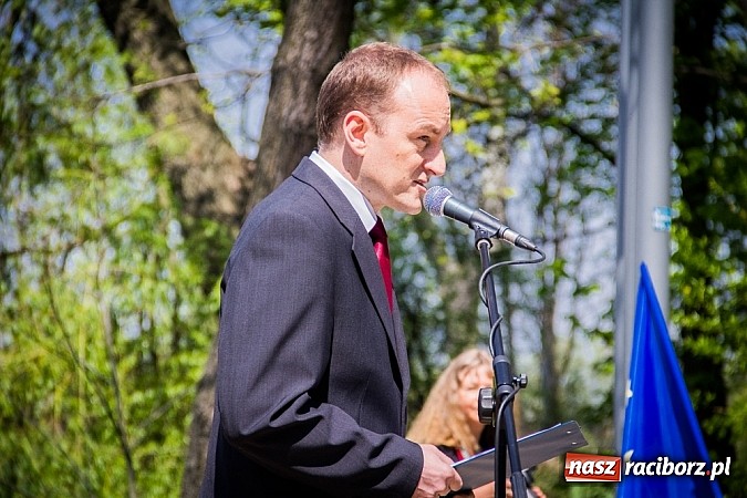 Zdjęcie w galerii na portalu naszraciborz.pl: Obchody Narodowego Święta Konstytucji 3 Maja wiadomości z regionu