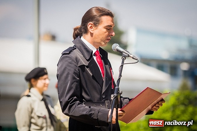 Zdjęcie w galerii na portalu naszraciborz.pl: Obchody Narodowego Święta Konstytucji 3 Maja wiadomości z regionu