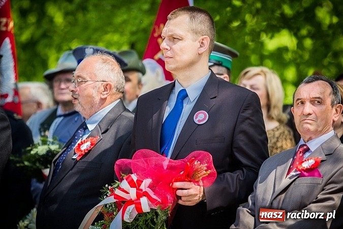 Zdjęcie w galerii na portalu naszraciborz.pl: Obchody Narodowego Święta Konstytucji 3 Maja wiadomości z regionu