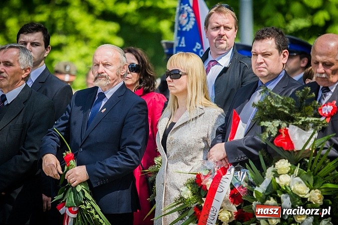 Zdjęcie w galerii na portalu naszraciborz.pl: Obchody Narodowego Święta Konstytucji 3 Maja wiadomości z regionu