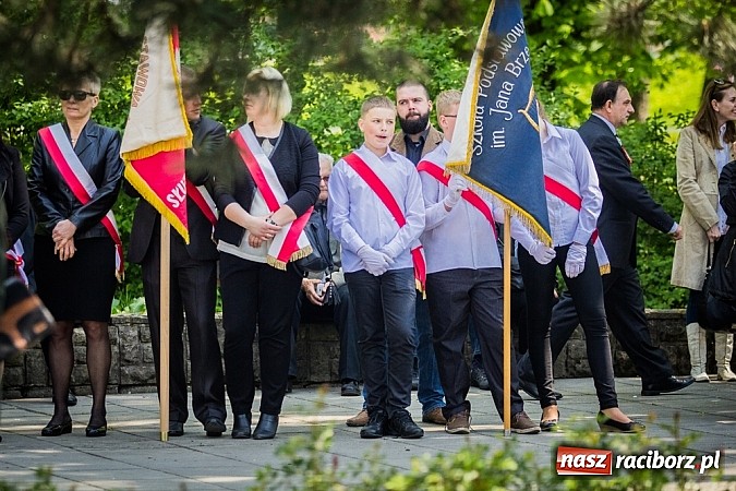 Zdjęcie w galerii na portalu naszraciborz.pl: Obchody Narodowego Święta Konstytucji 3 Maja wiadomości z regionu