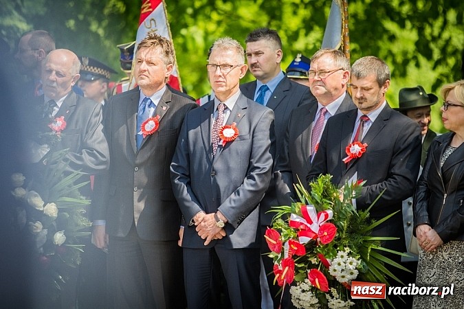 Zdjęcie w galerii na portalu naszraciborz.pl: Obchody Narodowego Święta Konstytucji 3 Maja wiadomości z regionu