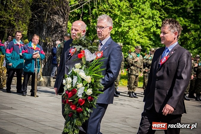 Zdjęcie w galerii na portalu naszraciborz.pl: Obchody Narodowego Święta Konstytucji 3 Maja wiadomości z regionu