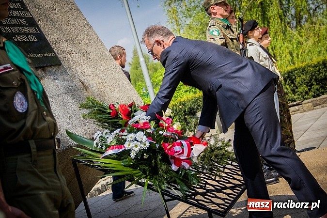Zdjęcie w galerii na portalu naszraciborz.pl: Obchody Narodowego Święta Konstytucji 3 Maja wiadomości z regionu