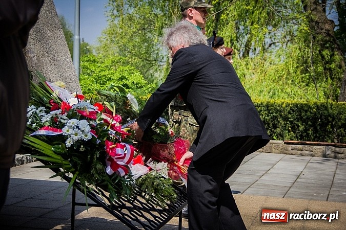 Zdjęcie w galerii na portalu naszraciborz.pl: Obchody Narodowego Święta Konstytucji 3 Maja wiadomości z regionu